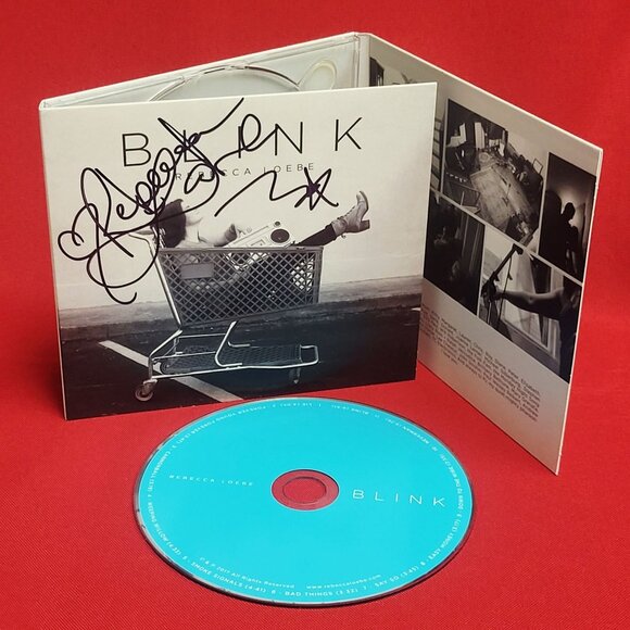 Blink Rebecca Loebe CD Signed - Picture 6 of 7